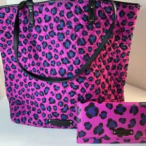 Vera BradleyTote & Wallet -African Violet Cheetah
